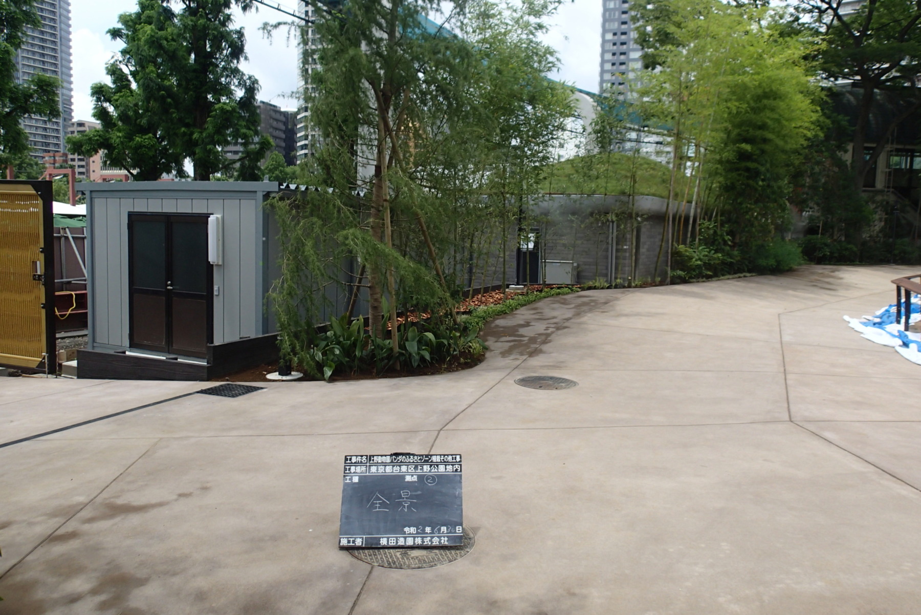 上野動物園「パンダのもり」植栽①